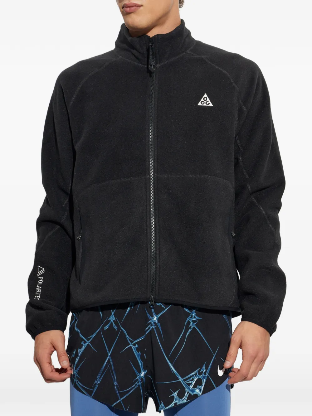 Nike ACG Wolf Tree full-zip jacket Zwart