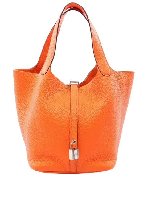 Hermès Pre-Owned 2023 Clemence Picotin Lock 22 handbag