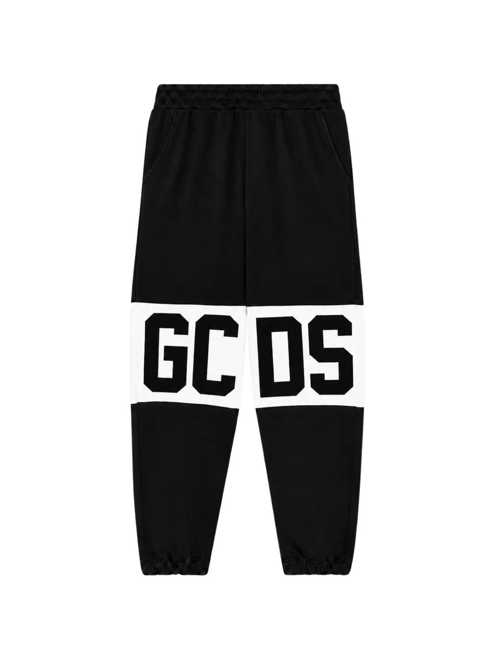 Gcds Kids logo-print track pants - Nero