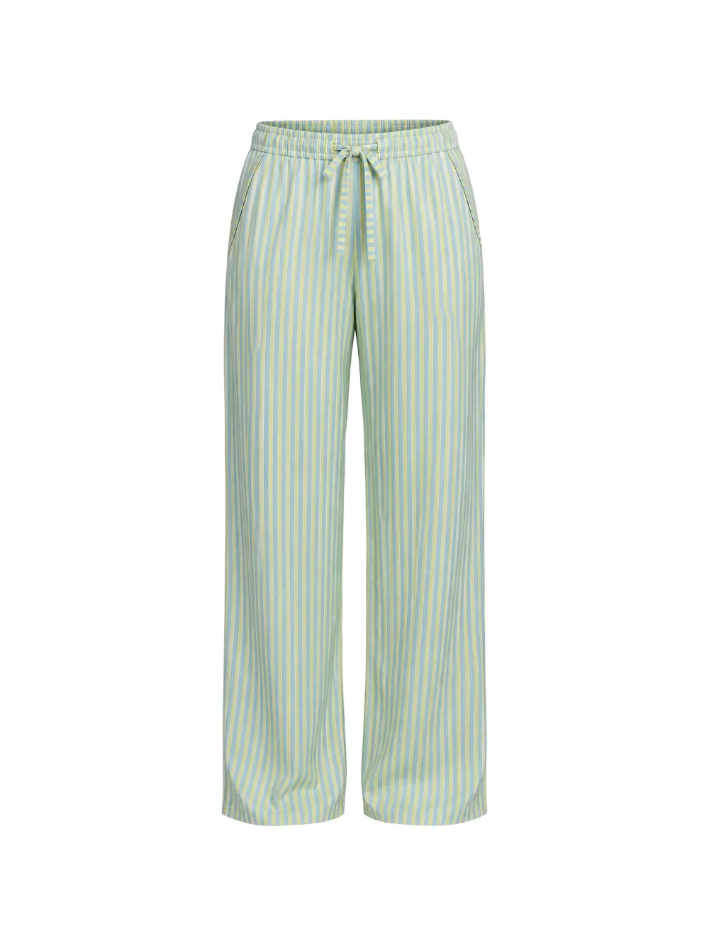 WESTEENE Broek met wijde pijpen Blauw