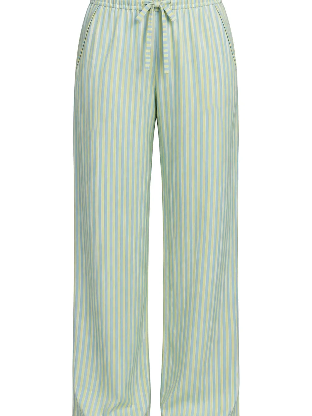 WESTEENE Broek met wijde pijpen Blauw