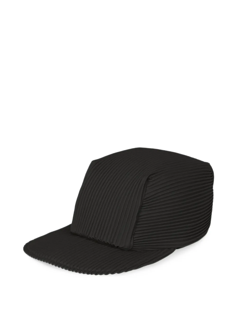 Homme Plissé Issey Miyake plissé-effect cap Zwart