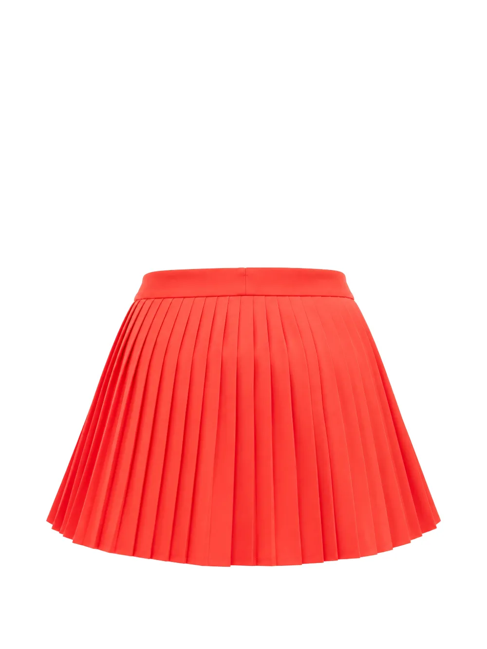 Malbon Golf Kate plooirok met geborduurd logo Rood