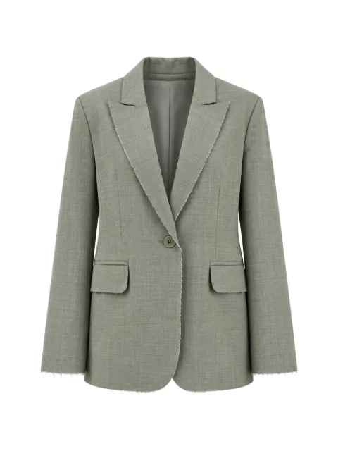 VICOLO raw-cut blazer