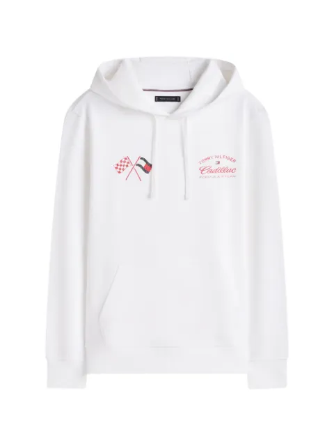 Tommy Hilfiger x Cadillac Formula 1® Team graphic-print hoodie