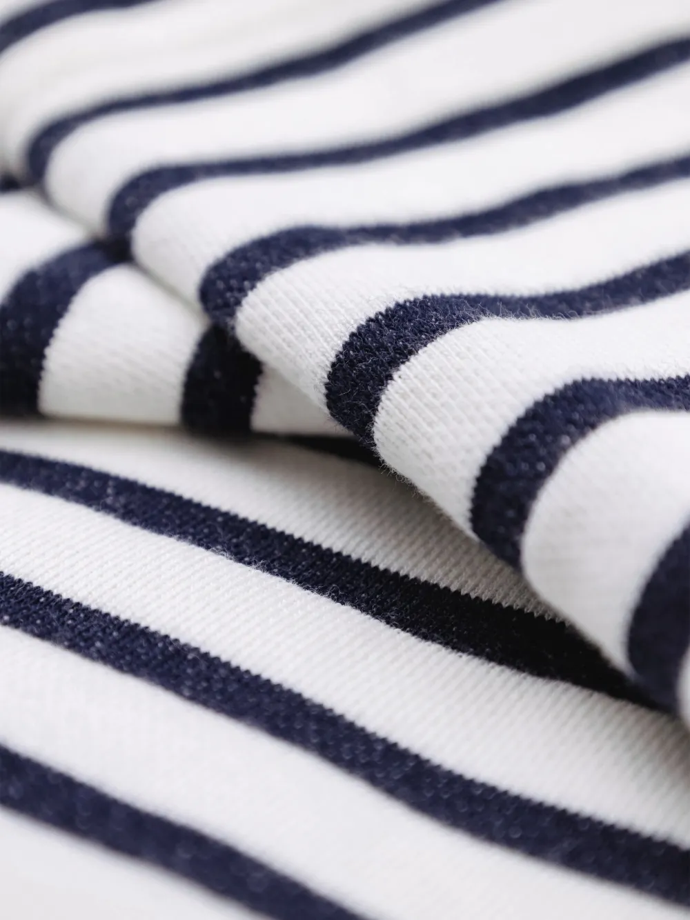 Bram s Fruit Gestreept T-shirt met lange mouwen Wit