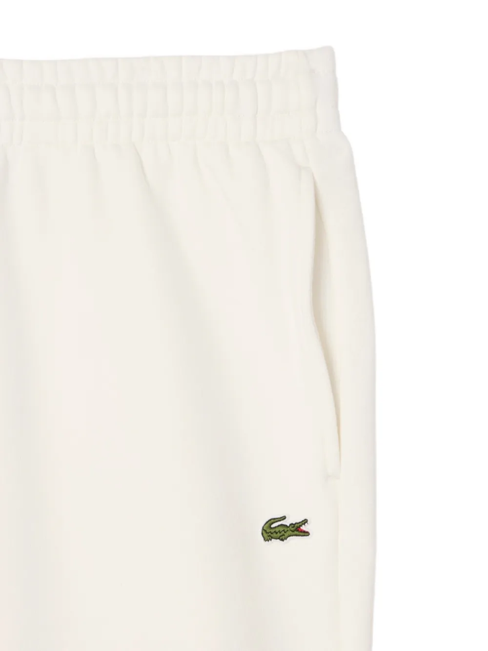 Lacoste relaxed-fit fleece sweatpants Wit
