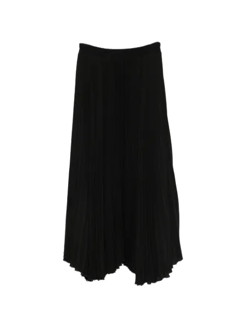 STYLAND pleated A-line maxi skirt