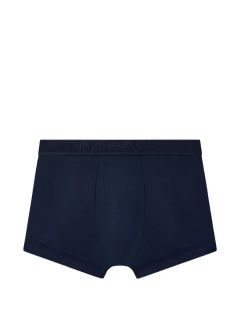 Ea7 Emporio Armani logo-waistband boxers