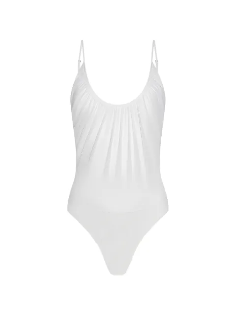 L'Agence Gelina ruched bodysuit