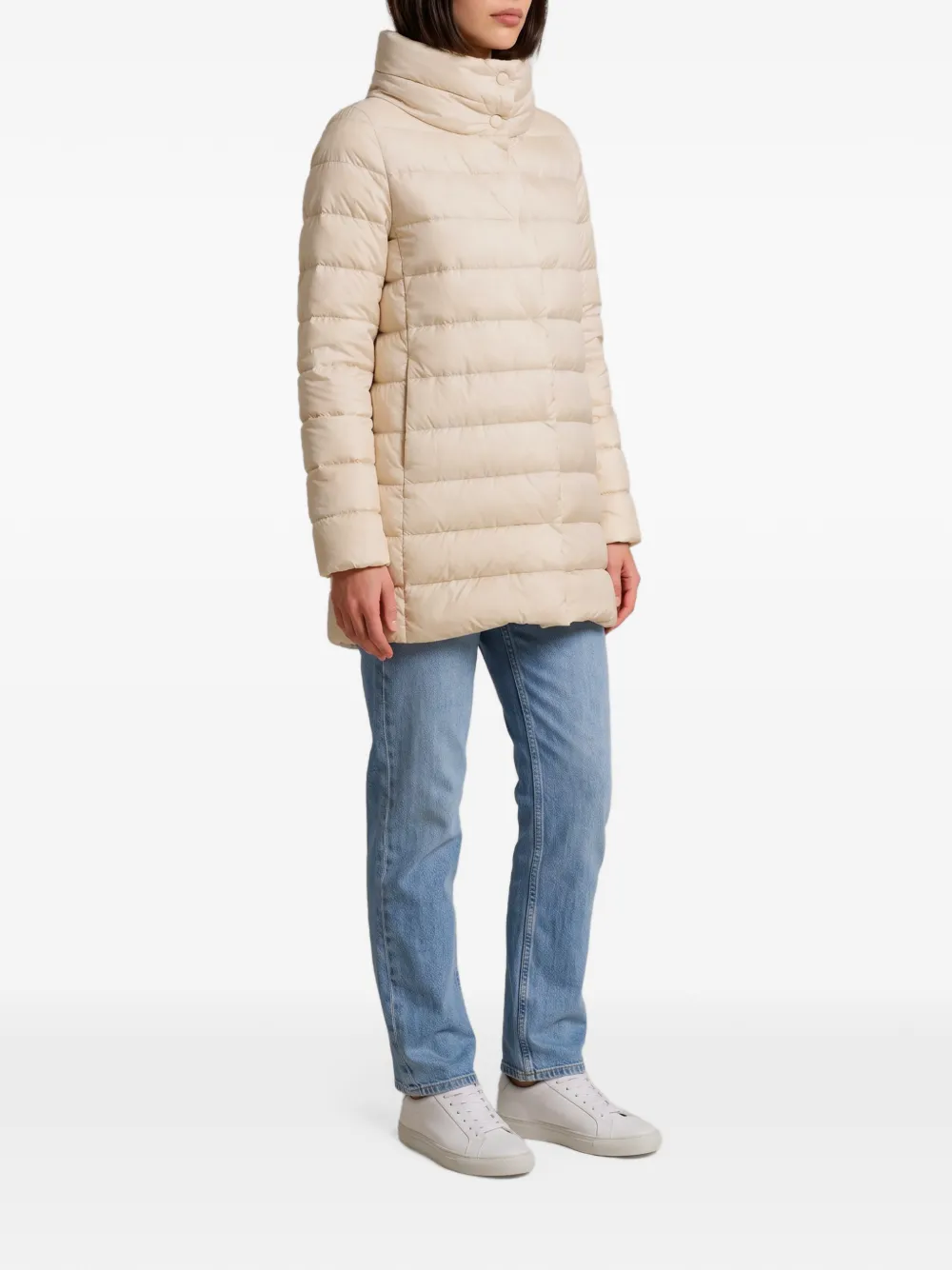 Herno Amelia gewatteerde donsjas Beige