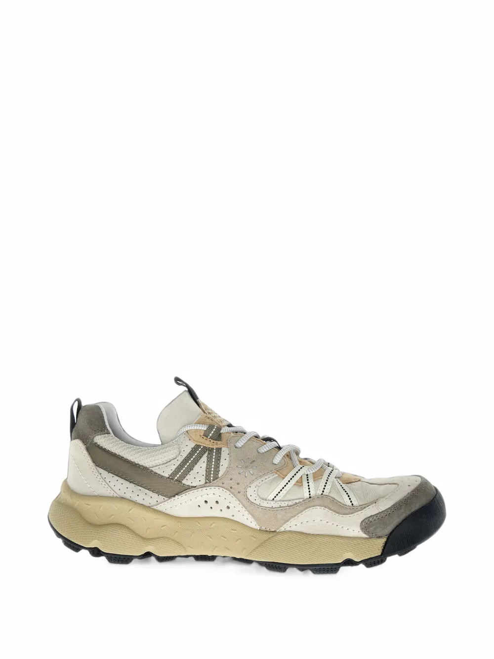 Flower Mountain Back Country Uni 2 Panelled Vibram-sole Sneakers In Neutral