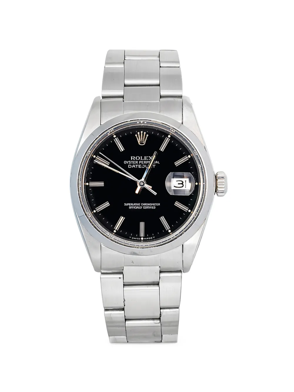 Rolex Datejust Armbanduhr 36mm - Schwarz