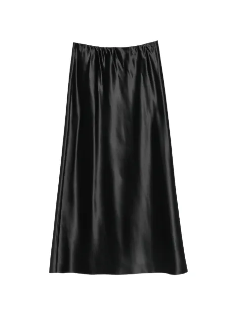 STYLAND piped-trim maxi skirt