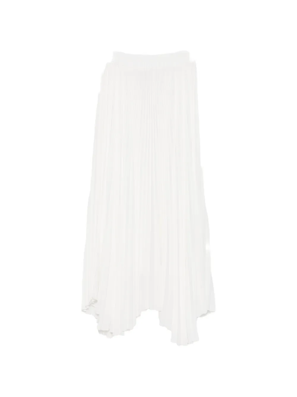 STYLAND pleated A-line maxi skirt - Blanc STYLAND pleated A-line maxi skirt - Blanc