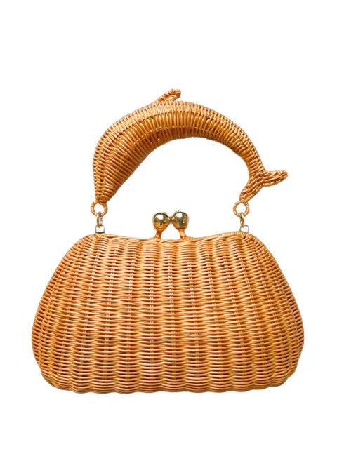 SERPUI Bolsa tote Heidi Dolphin de vime