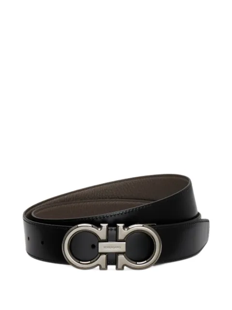 Ferragamo reversible and adjustable Gancini belt