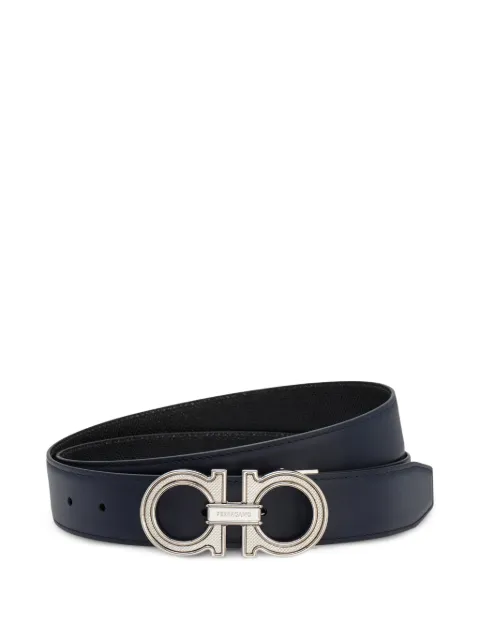 Ferragamo reversible and adjustable Gancini belt
