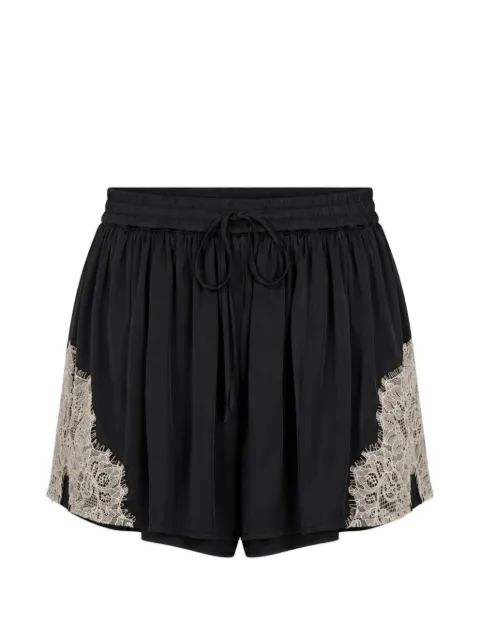 Cinq A Sept Esme lace-trimmed mini shorts