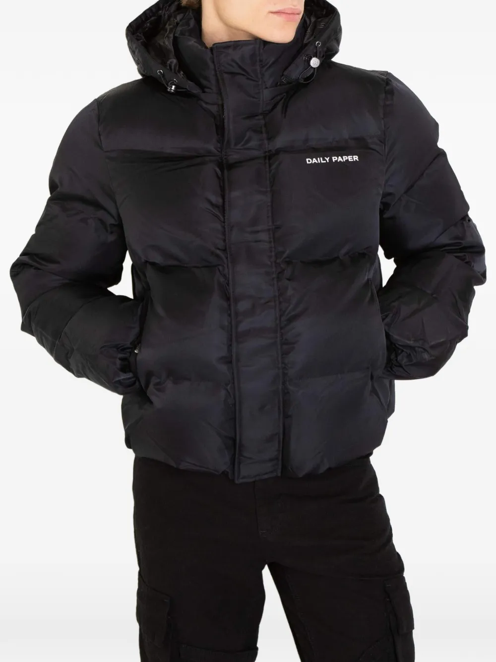 Daily Paper Epuffa padded jacket Zwart