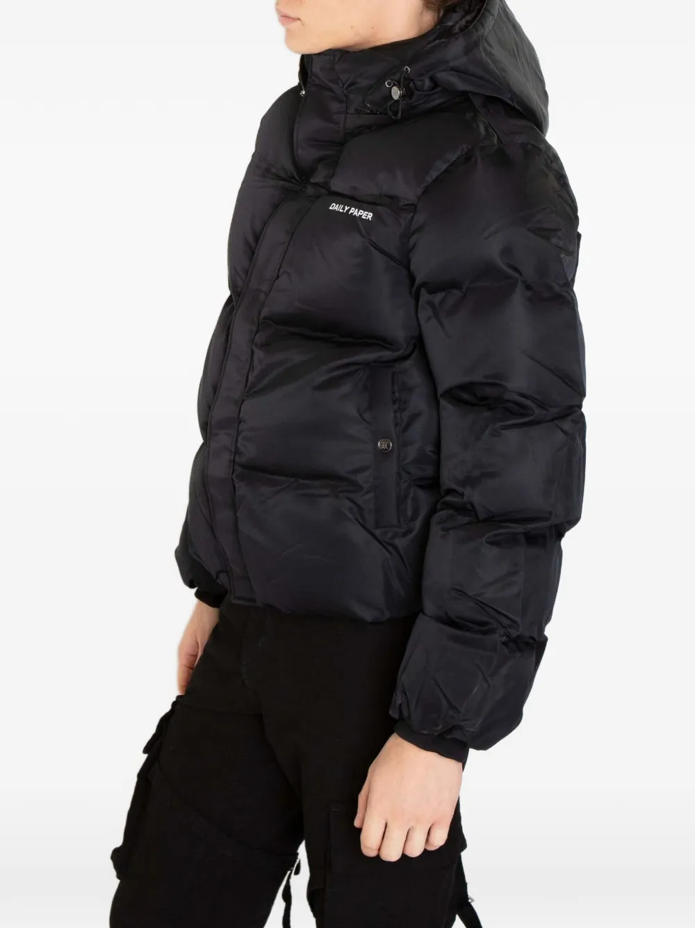 Daily Paper Epuffa padded jacket Zwart