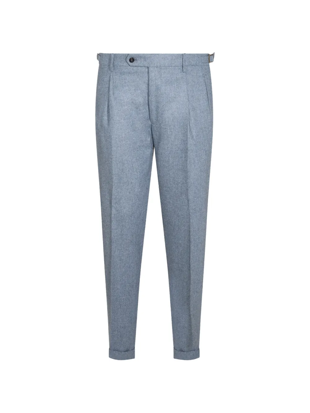 Berwich pleated wool trousers - Blu