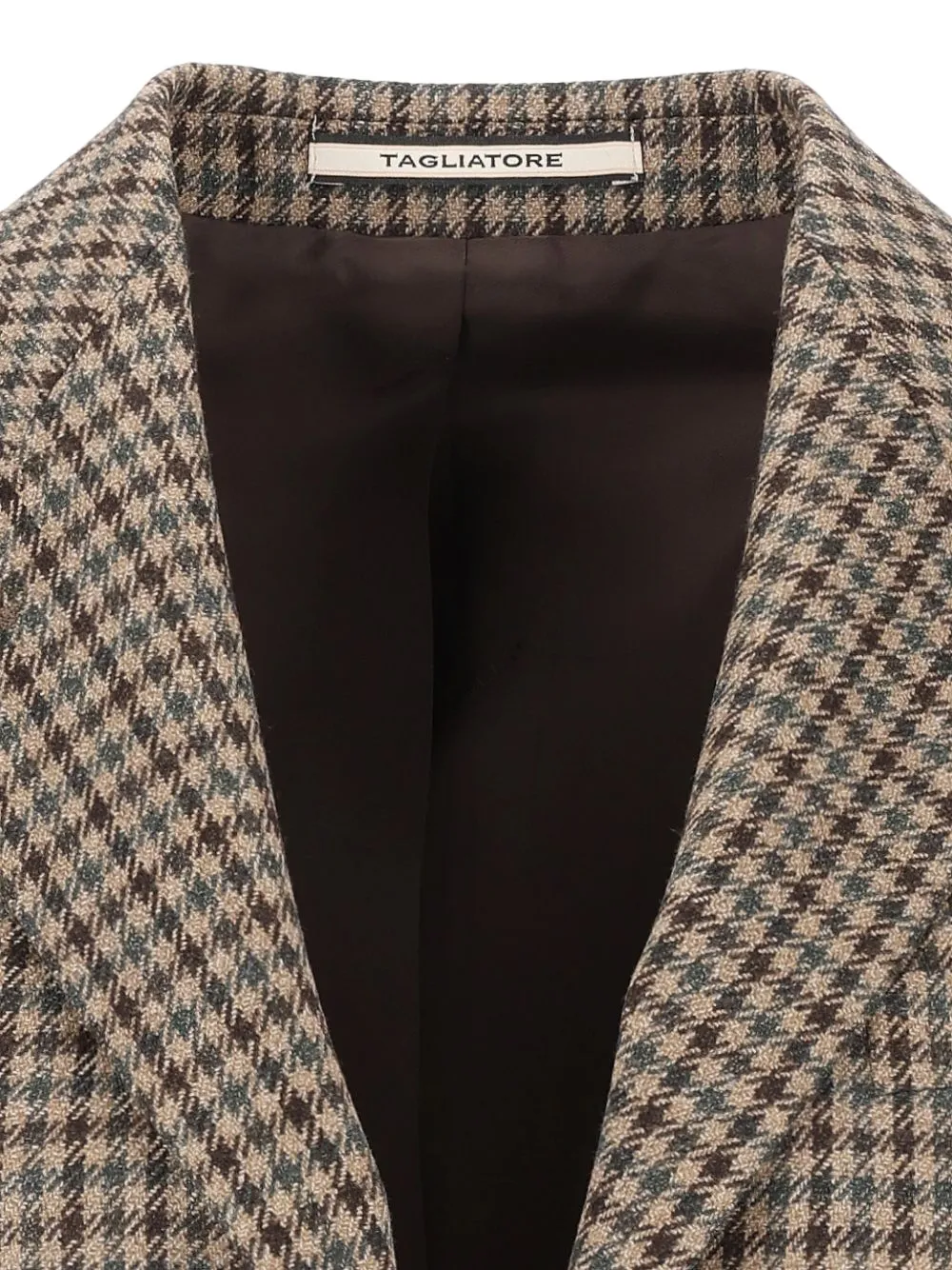 Tagliatore Bertha houndstooth jacket Bruin
