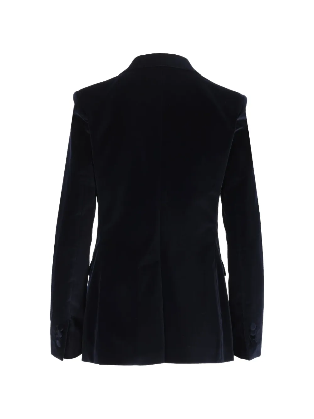 Tagliatore Parigi velvet blazer Blauw