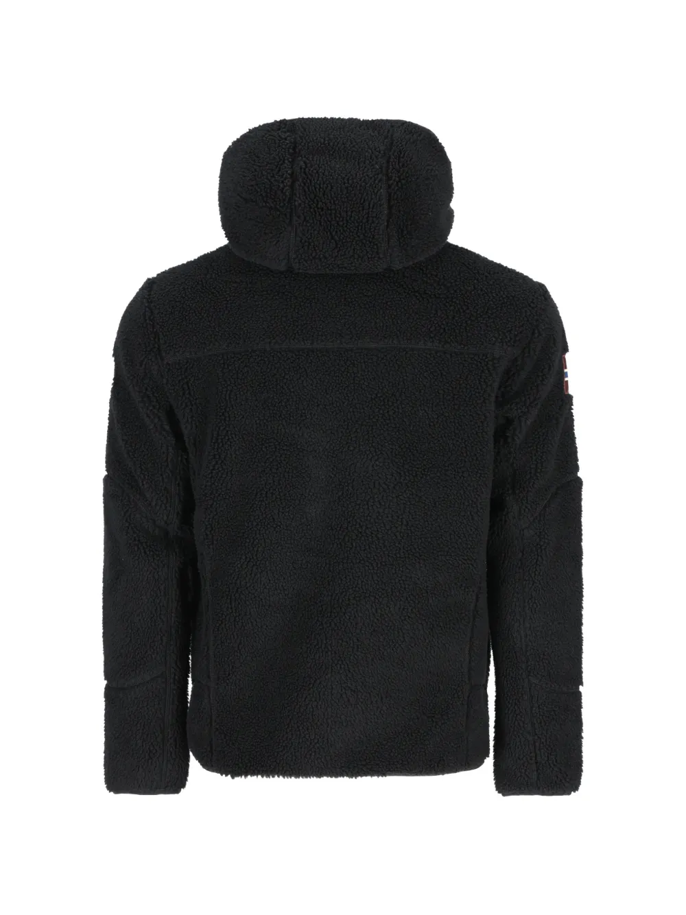 Napapijri Yupik fleece hooded jacket Zwart