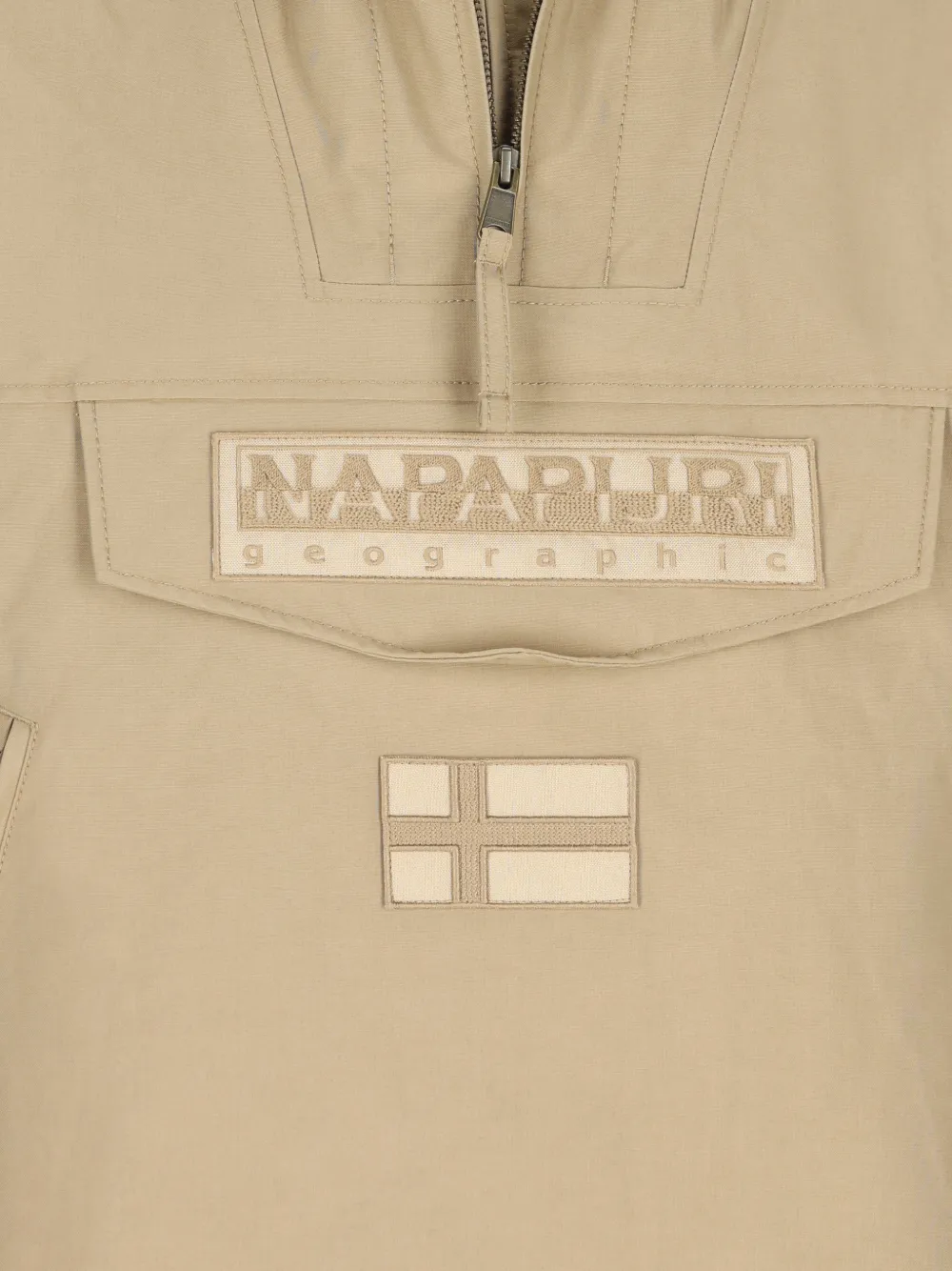 Napapijri Rainforest Next jack met capuchon Beige