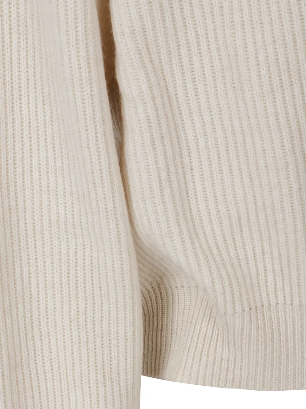 Brunello Cucinelli ribbed-knit cardigan Beige