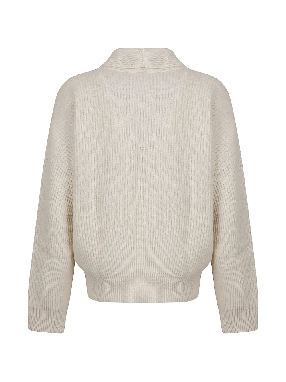 Brunello Cucinelli ribbed-knit cardigan Beige