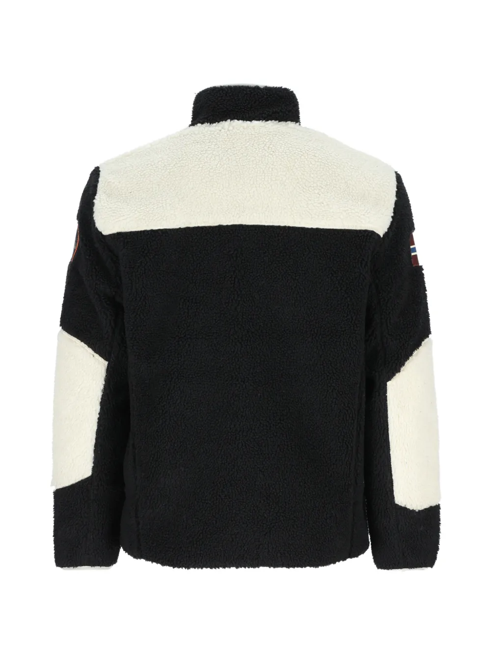 Napapijri Yupik fleece-texture jacket Zwart