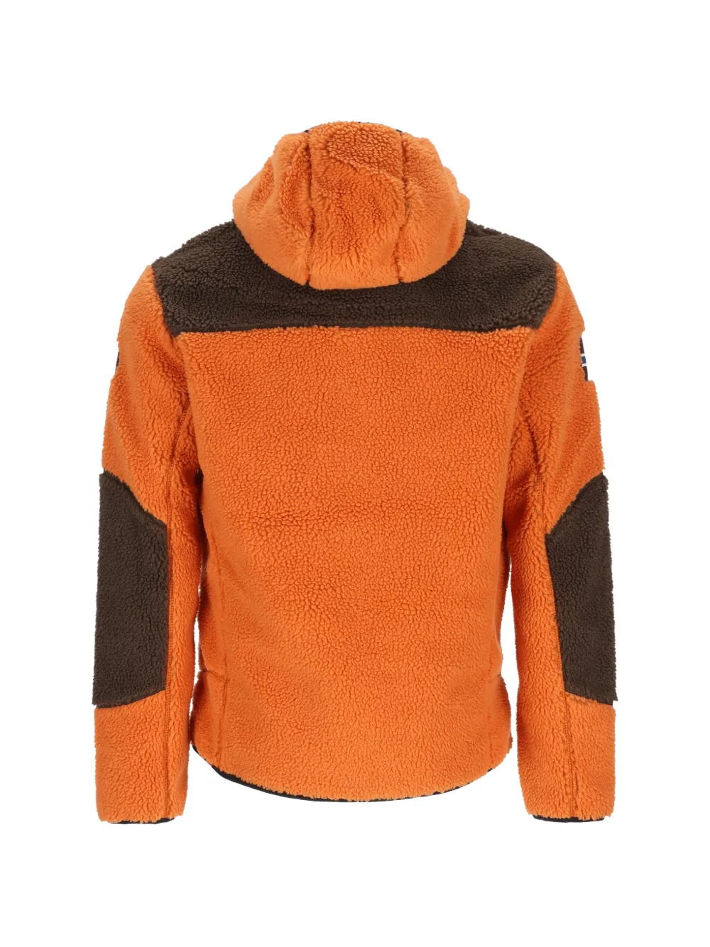 Napapijri Yupik fleece-texture sweater Oranje