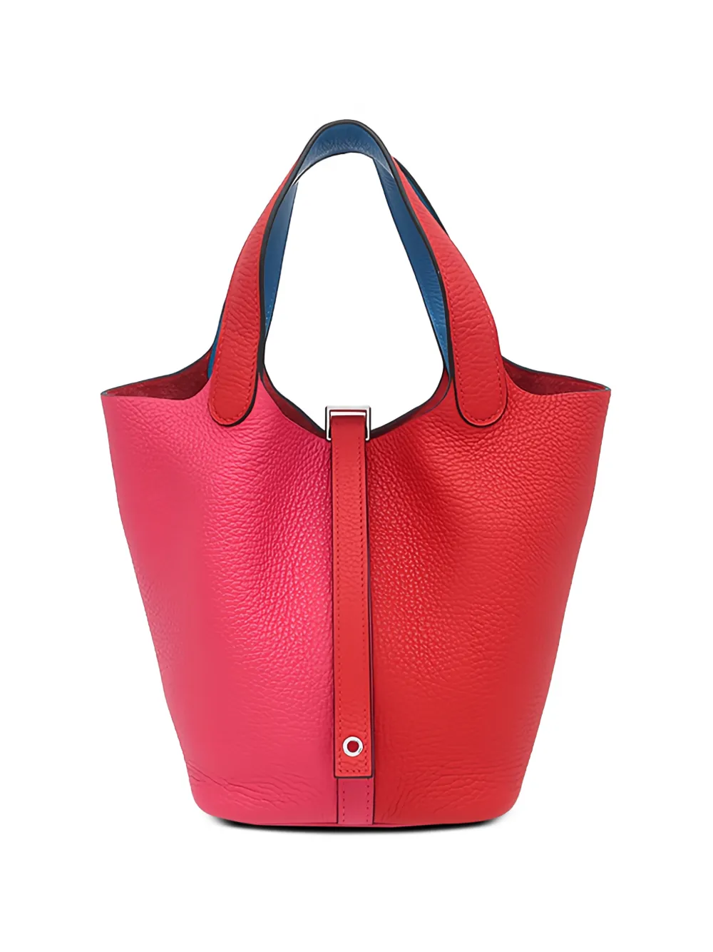Hermès Pre-Owned 2020 Bicolor Clemence Picotin Lock 18 handbag - Rot