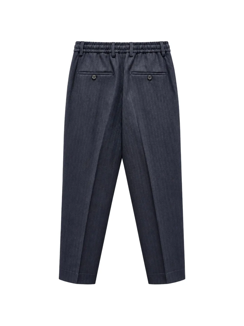 BE ABLE Dominique broek met krijtstreep Blauw