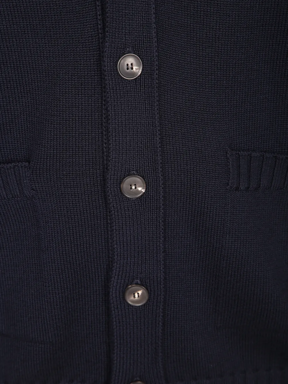 Dell'oglio button-up cardigan Blauw
