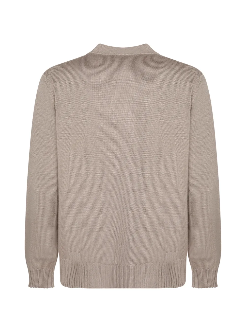 Dell'oglio V-neck buttoned cardigan Beige