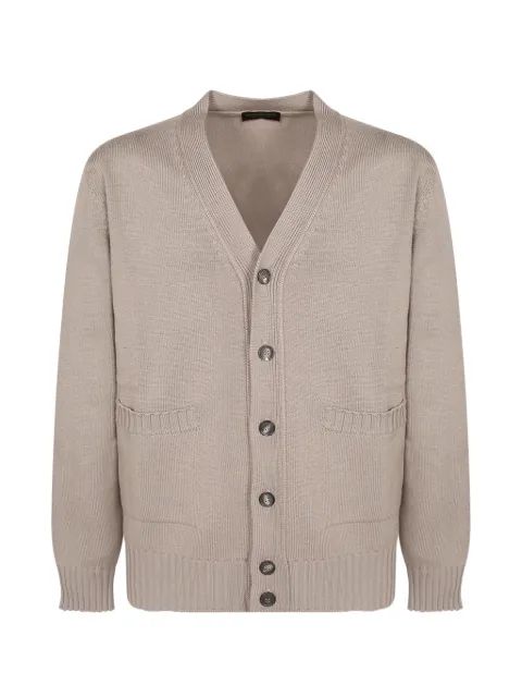 Dell'oglio V-neck buttoned cardigan