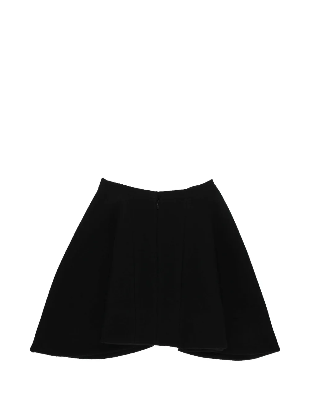 Patou Flared mini-rok met A-lijn Zwart