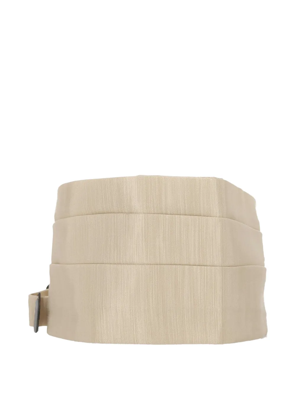The Erose pleated buckle-fastening belt - Toni neutri