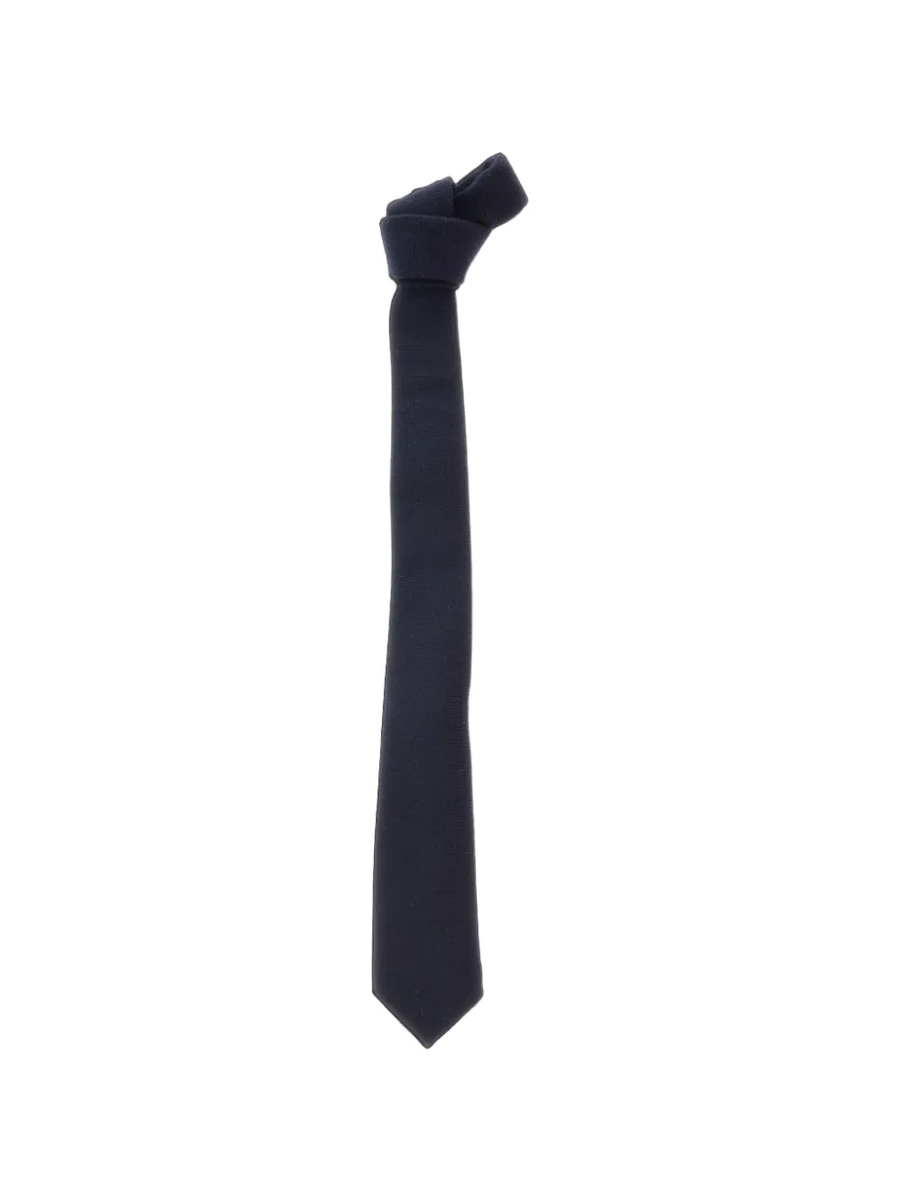 Burberry Check wool cashmere tie - Blu