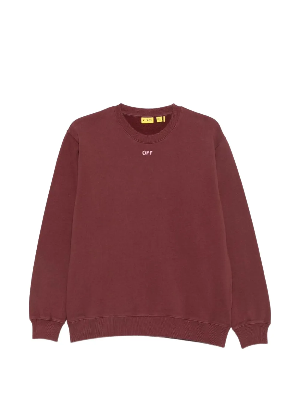 Off-White Kids Arrows logo-print sweatshirt Rood