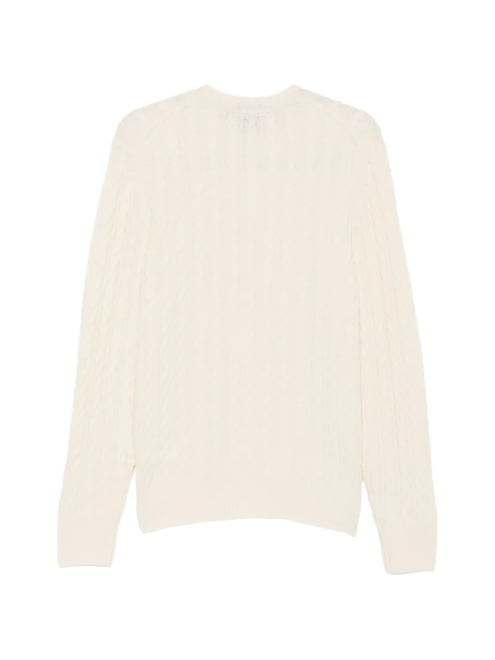 BOSS cable-knit sweater Beige