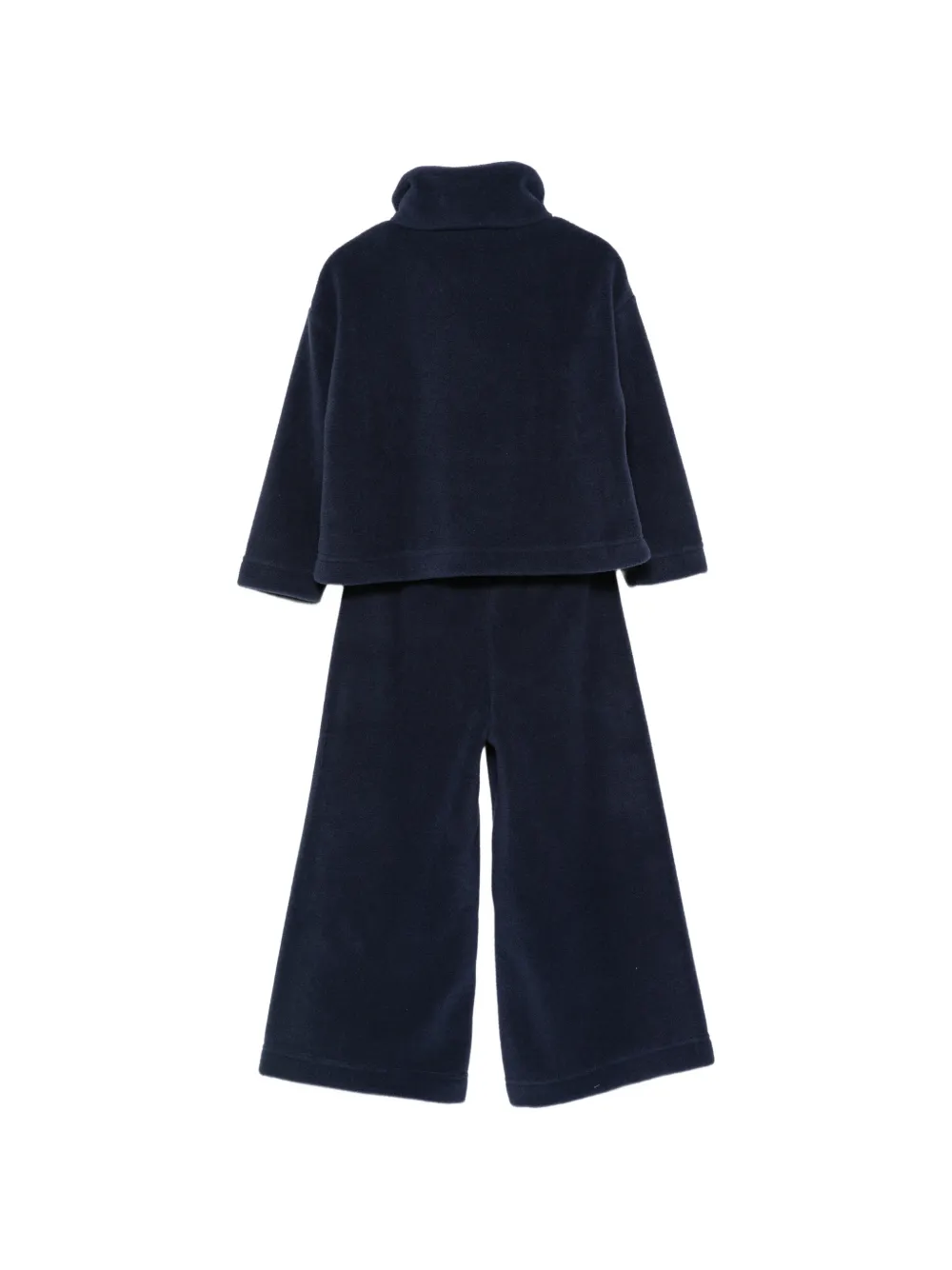 Il Gufo star-patch fleece tracksuit Blauw