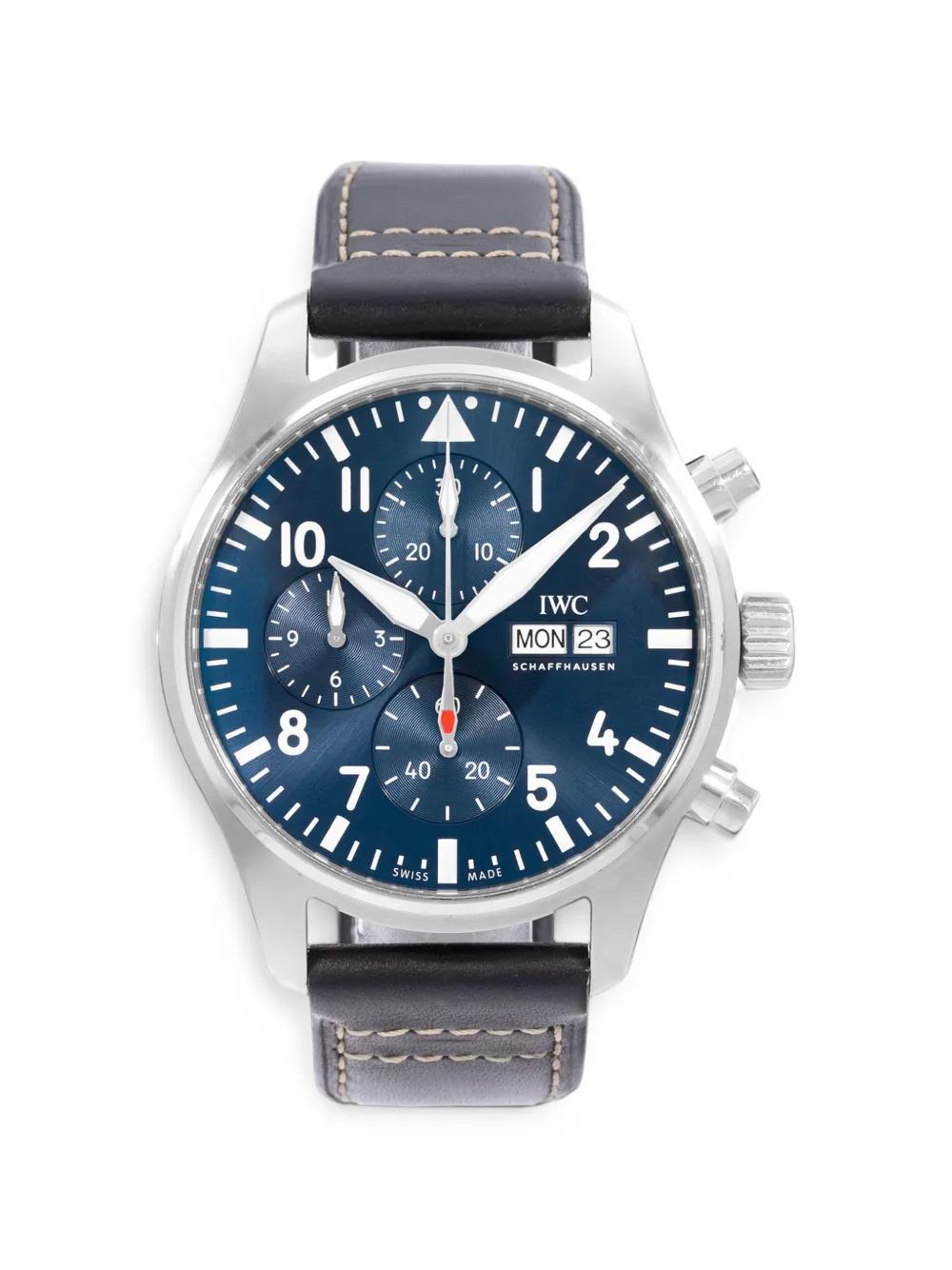 IWC Schaffhausen Pilot Chronograph 43mm watch - Blau