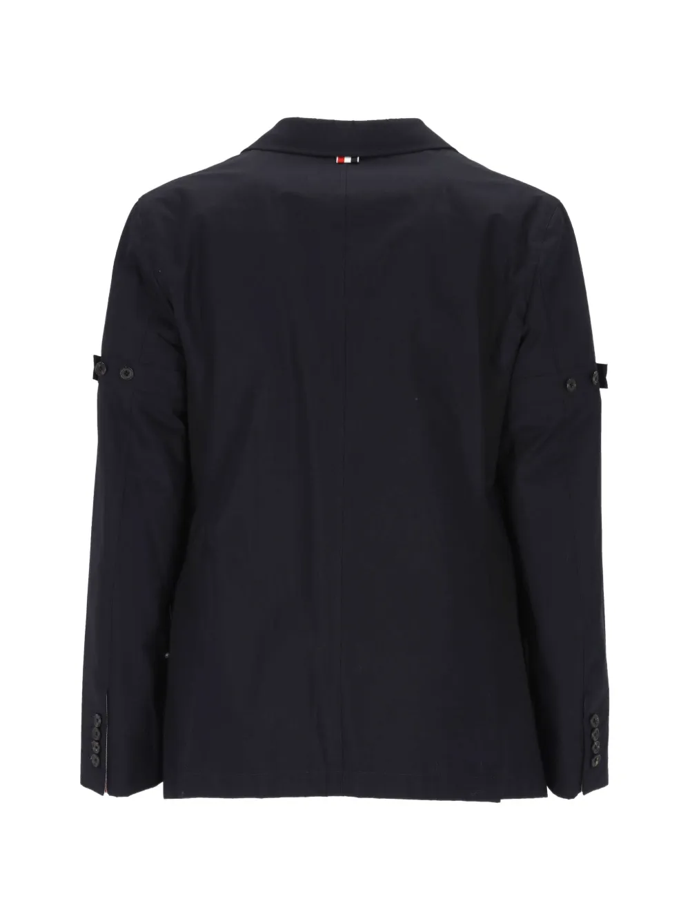 Thom Browne Button-up blazer met opgestikte zak Blauw