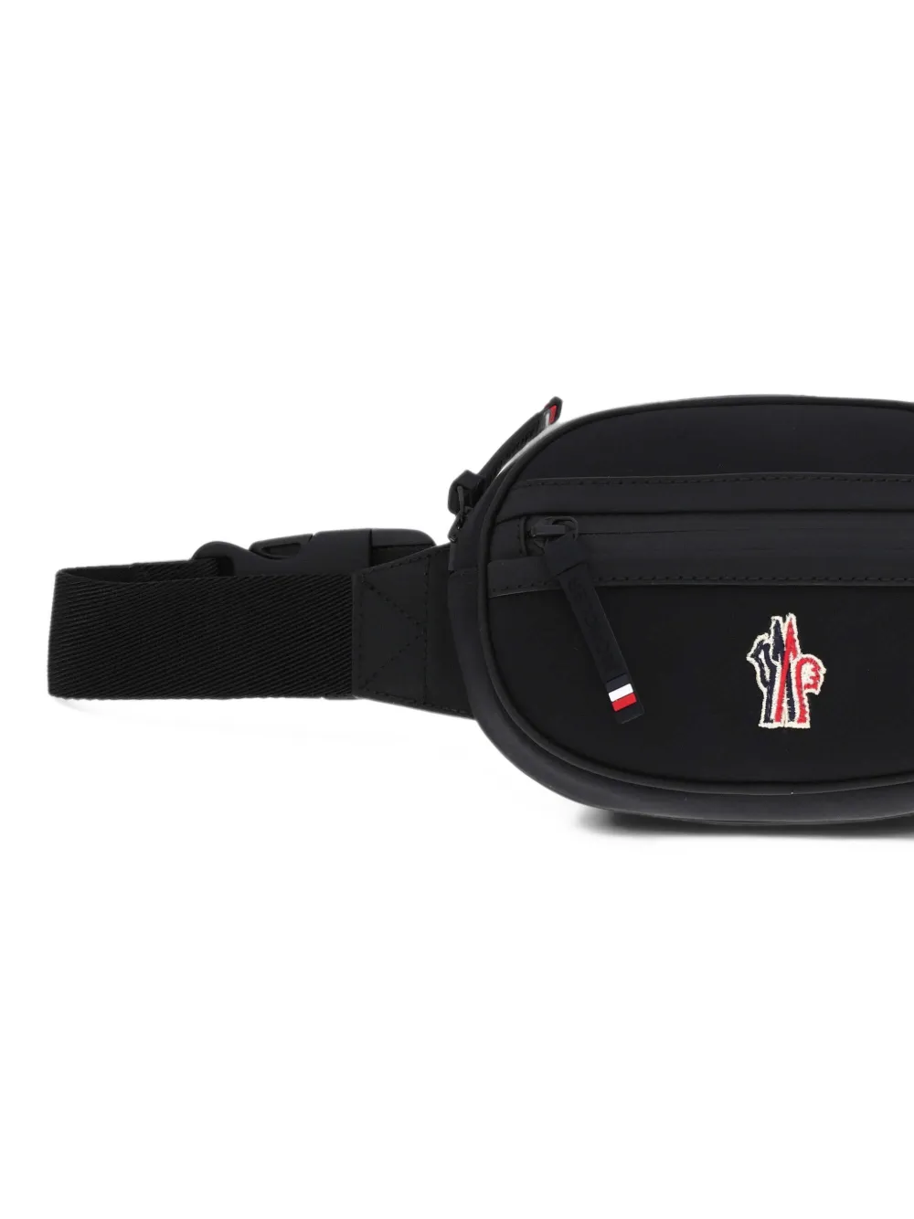 Moncler Grenoble logo-patch belt bag Zwart