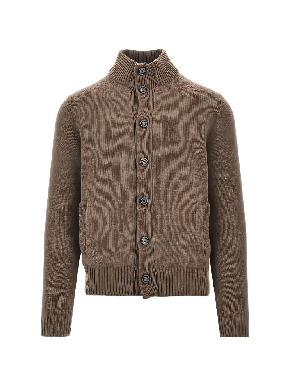 the M.. button-up wool cardigan - Brown