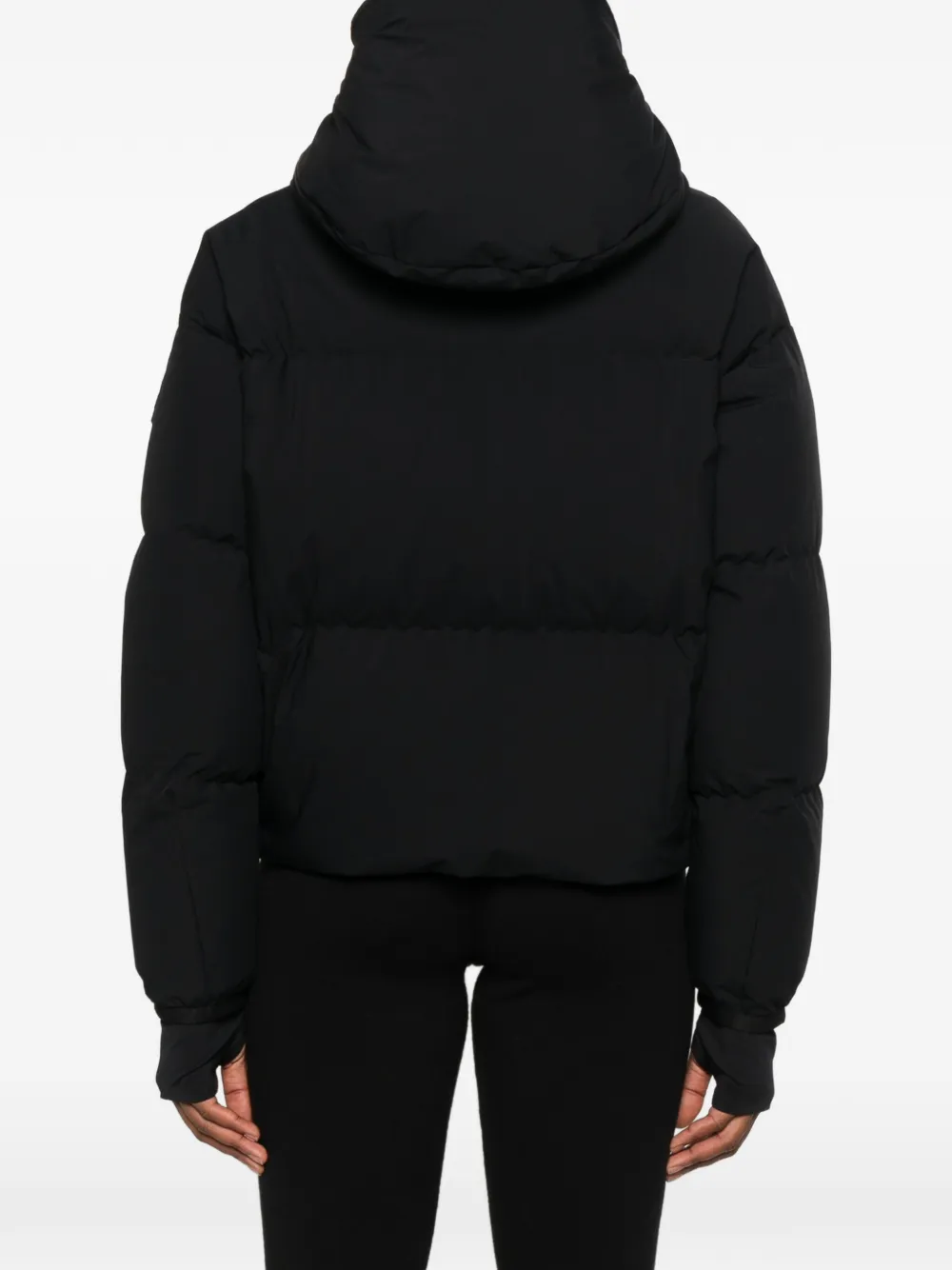 Moncler Grenoble Allesaz hooded puffer jacket Zwart